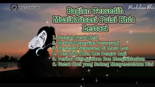 Tanpa Iklan Kumpulan Musikalisasi Bagian Tersedih dari Musikalisasi Puisi Rhia Lestari