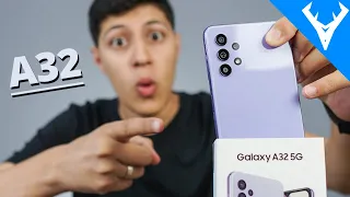 Olha ele! GALAXY A32 5G ta LINDO! PRIMEIRO UNBOXING DO BRASIL!