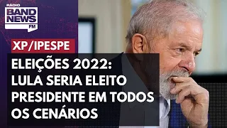 Lula seria eleito presidente em todos os cenários, aponta pesquisa