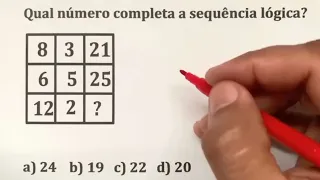 80% não conseguem 😱 RACIOCÍNIO LÓGICO PARA CONCURSOS | Prof Robson Liers