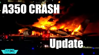 Japan JAL516 A350 Crash Update - Haneda