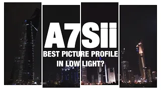 Sony A7s II - Best Picture Profile in Low Light Right out of the Camera? We have a Winner!