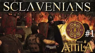 Total war Attila, sclavenians gameplay #1