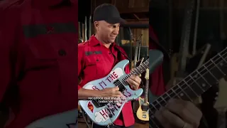 ¿Qué hay detrás de la guitarra de Tom Morello? 🤘🏼🎸 #punk #rageagainstthemachine #guitarra  #music