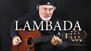 Lambada - Kaoma - fingerstyle guitar cover - solo de violão