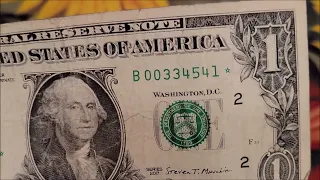 TWO $1 STAR NOTES - Bill Search for Rare Banknotes Fancy Serial Numbers