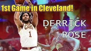 Derrick Rose Preseason Debut w/ Cavs