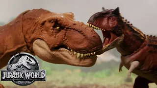 The Dinosaur Escape Part 2 (Sweded) | Jurassic World: Fallen Kingdom | Mattel Action!