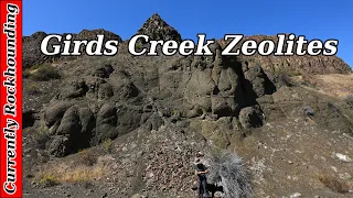 The Process of Finding Zeolites and Other Small Minerals // Rockhounding Oregon Girds Creek Zeolites