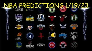 FREE NBA PICKS & PREDICTIONS 1/19/23