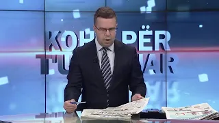 10 prill, 2021 "Shtypi i dites" ne @News24 Albania​ - "Koha per t'u zgjuar" nga Edvin Peci