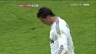 Cristiano Ronaldo second goal vs Osasuna 02/05/2010 HD 1080i by mzztter08