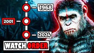 How To Watch Planet of the Apes Movies in The Right Order!