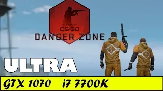 CS:GO Danger Zone (Ultra) | GTX 1070 + i7 7700K [1080p 60fps]