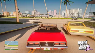 GTA Vice City: Remastered Gameplay! NEW 2022 Ray Tracing Graphics Mod on RTX 3090 OC