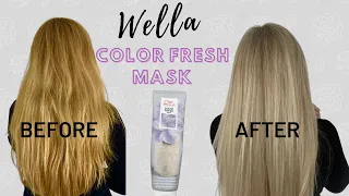 WELLA COLOR FRESH MASK- HOW TO USE PEARL BLONDE