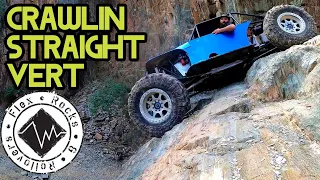 ROCK CRAWLING STRAIGHT VERTICAL - Huge Climbs and Decents (Flex, Rocks & Rollovers)