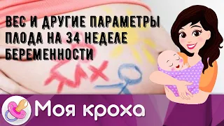 Вес и другие параметры плода на 34 неделе беременности