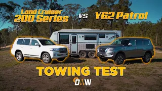 [COMING SOON] Nissan Y62 Patrol vs Toyota Landcruiser 200 Series - Towing & Fuel Economy Test