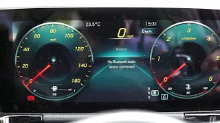 Mercedes-Benz A/B-Class Digital Cockpit Display 7" vs. 10.25"