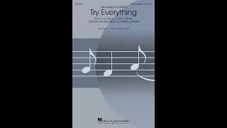 Try Everything (SATB Choir, a cappella) - Arranged by Paul Langford