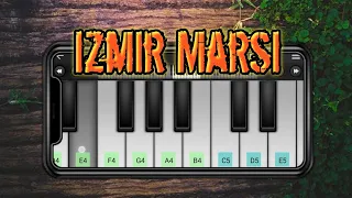 Izmir Marsi - Learn on piano easy with chords 🎵 easy and slow tutorial