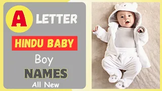 A Letter Baby Boy Names | Top 50 Latest Hindu Baby Boy Names by Alphabet 'A' | Saru's Empire