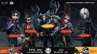 COA 4 Finals: Gamekeeper's Grand Entrance! GG vs ZQ | Identity V Call of the Abyss IV [ENG SUB]