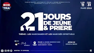 ÉCOLE DE DÉLIVRANCE  21 JOURS DE JEÛNE & PRIÈRE DU 18/03/2024