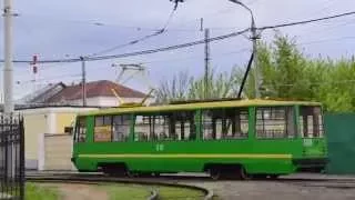 Легендарный коломенский трамвай / The legendary tram in Kolomna, Russia