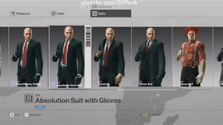 HITMAN 2016: All Season 1 Elusive Target Rewards, Suits, Coins Showcase Gameplay