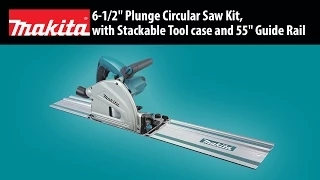 MAKITA 6-1/2" Plunge Circular Saw, w/ tool case (SP6000J)