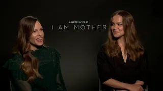 Blackfilm.com Interview with I Am Mother's Hilary Swank, Clara Rugaard & director Grant Sputter