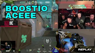 EG Boostio with a Clean Ace Against LOUD. VCT Champions. Tarik Reacts