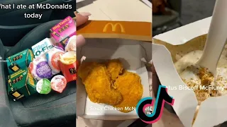 WHAT I EAT IN A DAY McDonalds Edition | TikTok Compilation