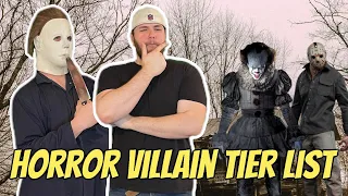 Horror Villain Tier List! LIVE!