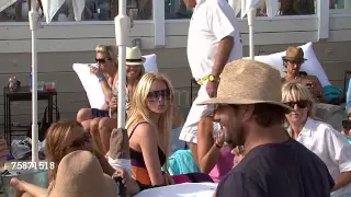 Lindsay Lohan at the Boost Mobile BBQ at Polaroid Beach House 2007