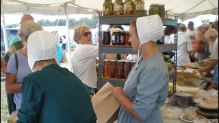 Amish Auction in Clarita, Oklahoma / inside a Amish Auction  #auction  #antiques #Amish #lifesytle