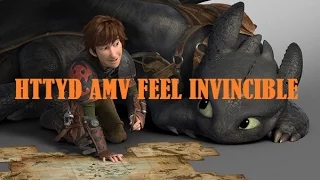 「How To Train Your Dragon AMV」Skillet - Feel Invincible