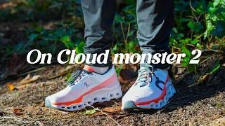 On Cloudmonster 2! A track runners perspective