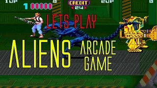 Let's Play Aliens The Arcade Game (1989 Konami)