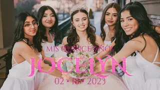 Mis Quince Jocelyn Cinematic Highlight 4K | Quinceañera Video Resumen Cinematico 4K 2023