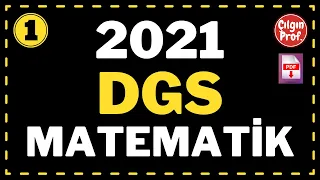 (2021) DGS MATEMATİK [+PDF] - 2021 DGS Matematik Soru Çözümleri (1-30)