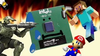What a Pentium III can REALLY do (Minecraft, Halo, Linux, Youtube, Emulation and more)
