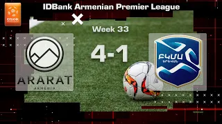 Ararat-Armenia - BKMA 4:1, IDBank Armenian Premier League 2023/24, Week 33