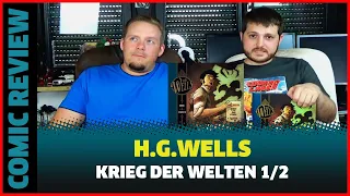 KRIEG DER WELTEN TEIL 1 H.G. WELLS COMIC REVIEW