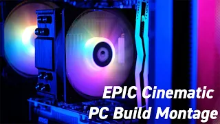 Epic Cinematic Gaming PC Build Broll (Better With Headphones)