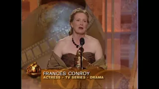 Frances Conroy Wins Best Actress TV Series Drama - Golden Globes 2004