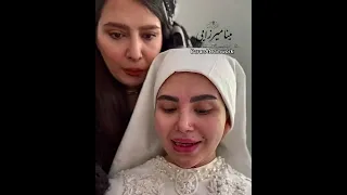 وقتی مشتری هزینه میکاپ پایه پرداخت کرده ولی میخواد مثل عروس بشه 😅😍😘