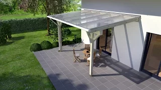 Holz Terrassenüberdachung Aufbauanleitung (REXOcomplete)